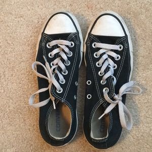 Black Low Top Converse